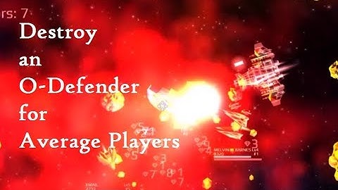 How to Kill an O-Defender (for average players) | Starblast