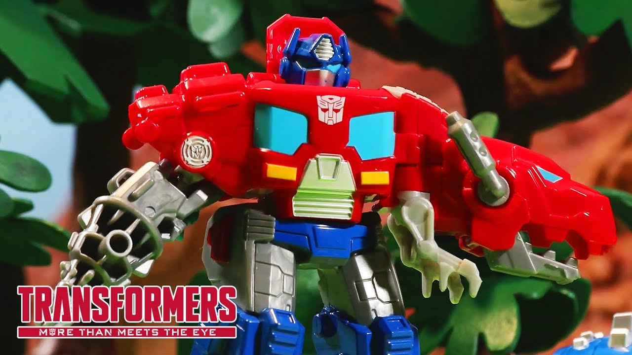 ⁣Transformers: Stop Motion Series | Optimus Prime PRIMAL MODE | Kids Cartoon | Transformers Kids