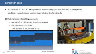 Abaqus Tutorial: Thermo-Mechanical Coupled Simulations & Hot Stamping #3