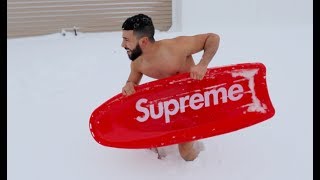SUPREME SLEDDING NAKED IN A BLIZZARD!!