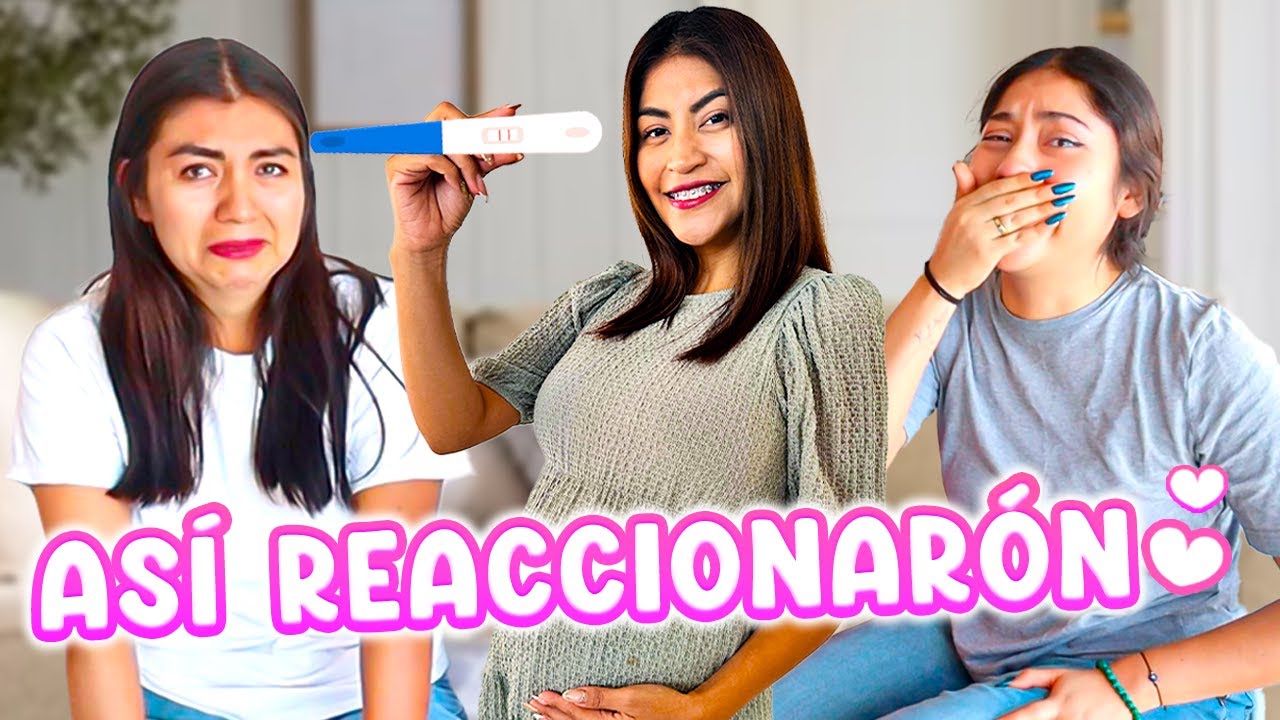 MIS HERMANAS REACCIONAN a MI EMBARAZO 😭 | CONNY MERLIN
