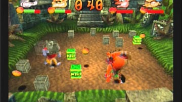 Crash Bash Battle mode Gameplay