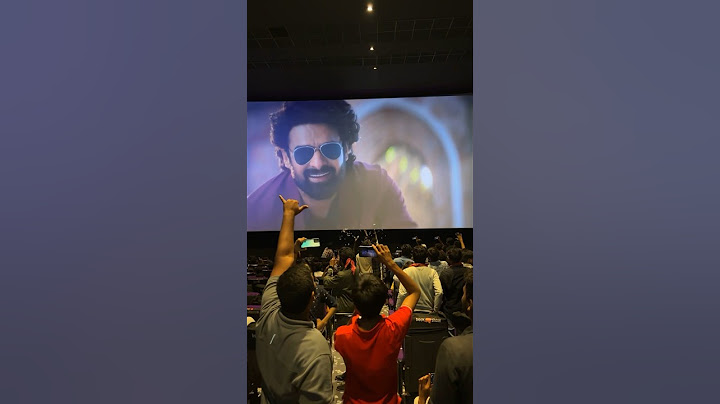 RajaSaab Glimpse Theatre Reaction💥 in Ashoka Theatre Warangal || #prabhas #rajasaab #telugumovies