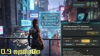 Famous Automatic runtime FPS scalability plugin for Unreal games on mainstream PC's (UE5.5+, 2026) Profile