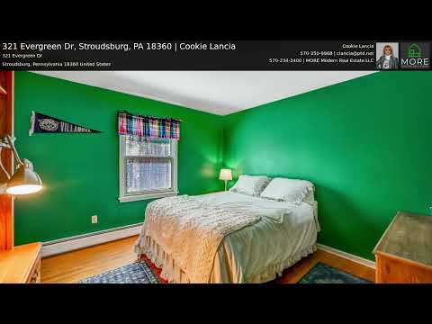 321 Evergreen Dr, Stroudsburg, PA home video tour