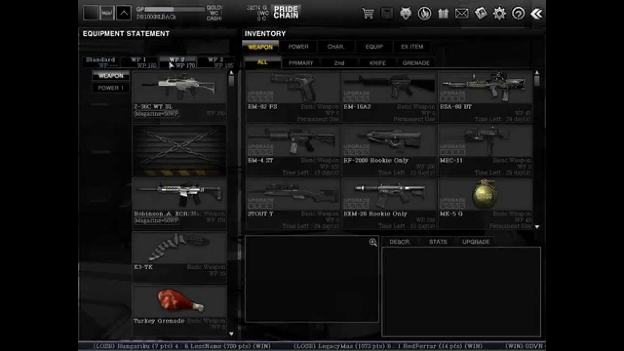 New Wolfteam Inventory hack