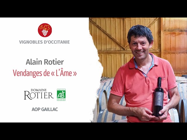 Domaine Rotier - Les vendanges de « L'Âme »