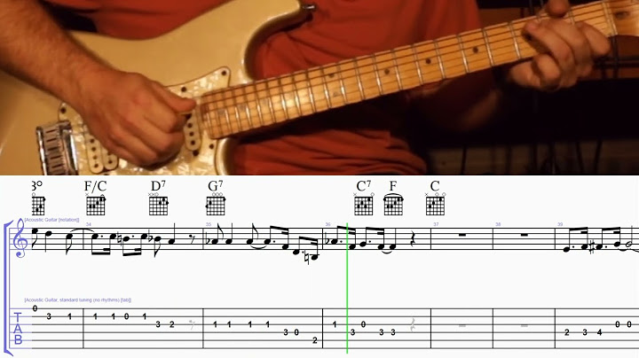 Chattanooga Choo Choo Guitar version - Guitar performance video thumbnail