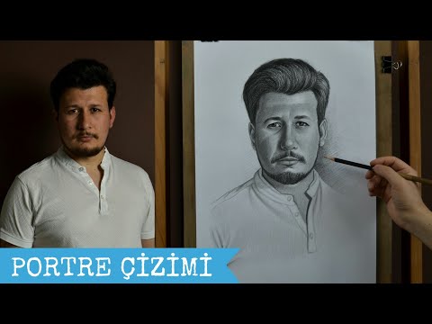 Çizim Ders 18 / Karakalem Portre Çizimi