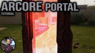 Augmented Reality Portal using ARCore and Unity - AR Portal Tutorial