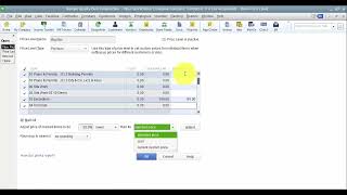 QuickBooks - Price Level List 2017