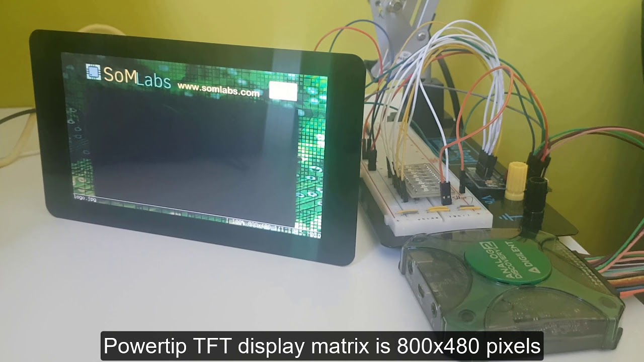 i.MX6ULL PXP graphic processor in video player (SomLabs VisionSOM module)