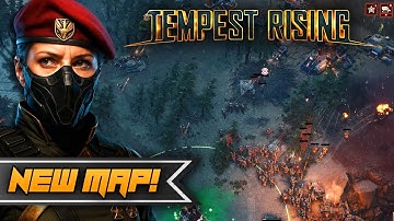 Tempest Rising 2v2 Skirmish – Tempest Dynasty vs Hard AI on Dammed Strait!
