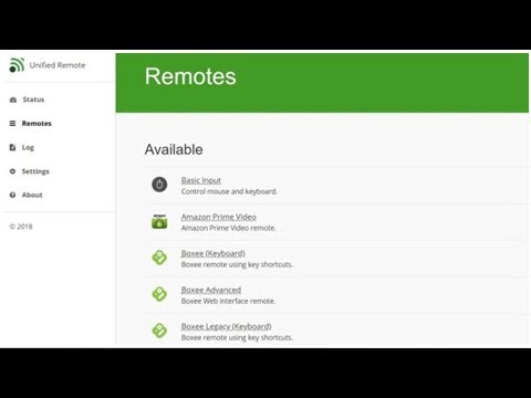 Unified Remote - PC-Fernbedienung für Smartphone und Tablet