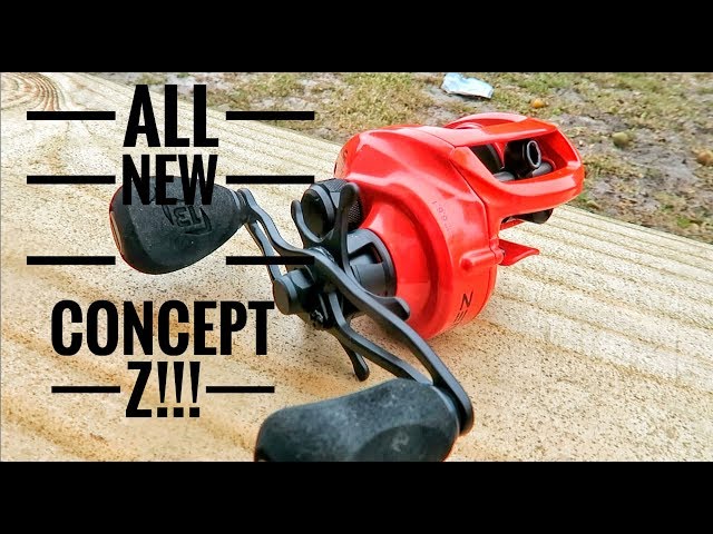 comset z z fishing reel 13 Concept SLIDE Baitcast Fishing w/ Skull Cap Reel Cover Zero Corrosion CZB Bearings and an Advanced Polymer drag system are placed within the new rock 13 Fishing Concept Z Baitcast