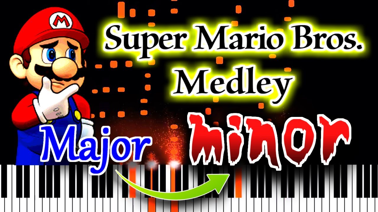 Super Mario Bros Medley in MINOR KEY Like You've Never Heard