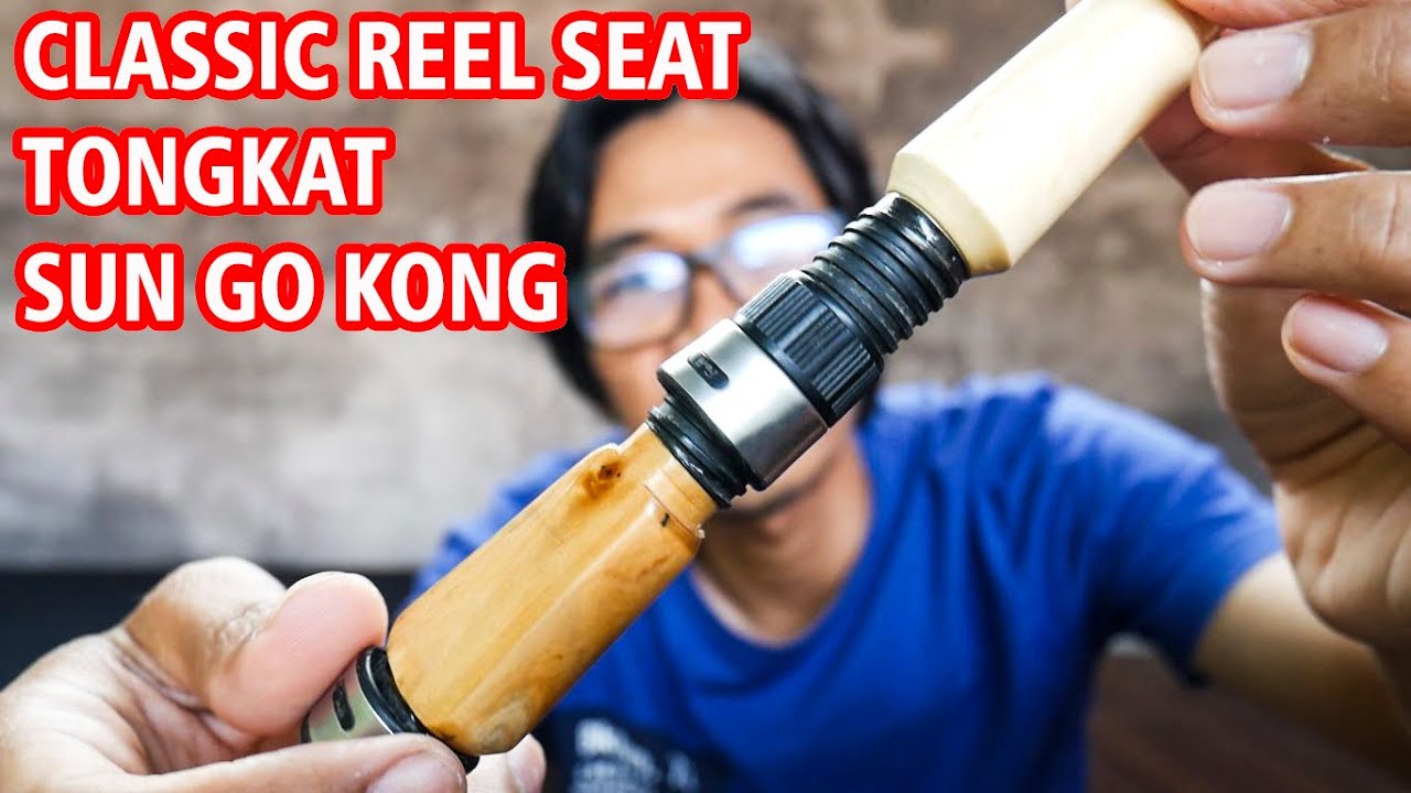 MEMBUAT JORAN HANDLE REEL SEAT KAYU KLASIK