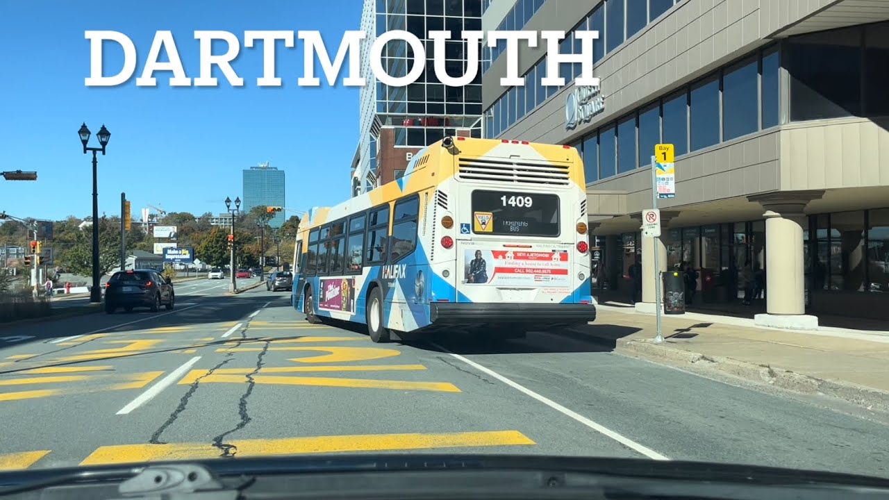 Downtown Dartmouth. Nova Scotia. Canada.