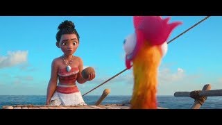 Моана нашла петушка Хей Хея в лодке ЛУчшиЕ МомеНТы из мультика Моана///the best moments from Moana