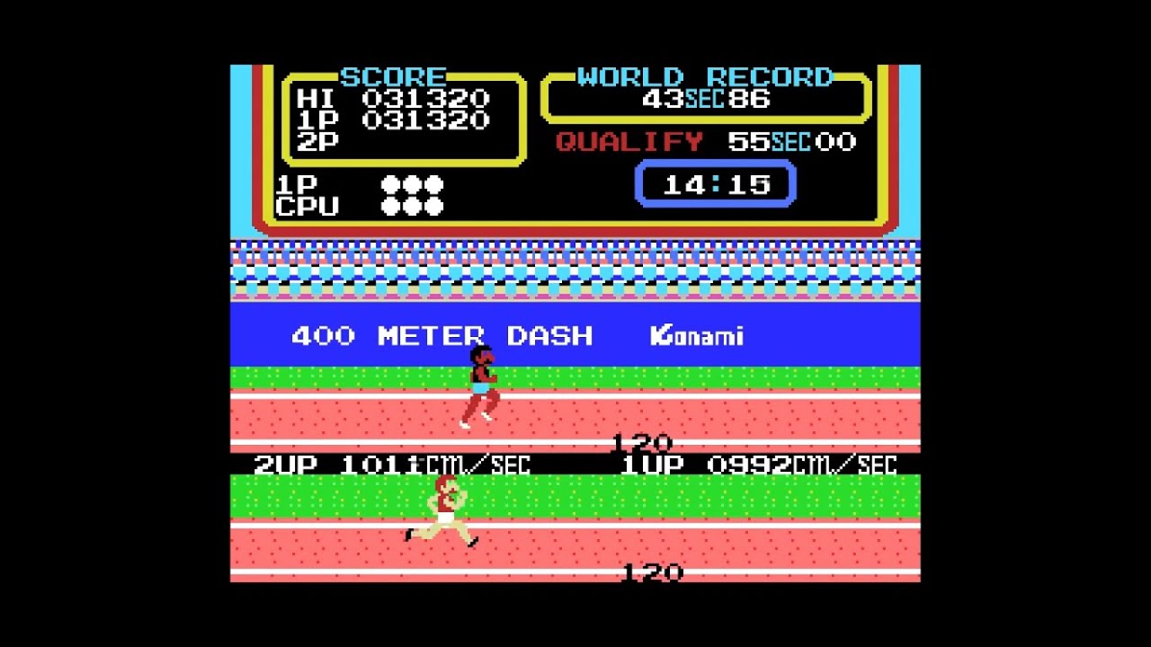 ハイパーオリンピック① Hyper Olympic 1 (Track & Field 1) | ハイパーオリンピックI (Konami