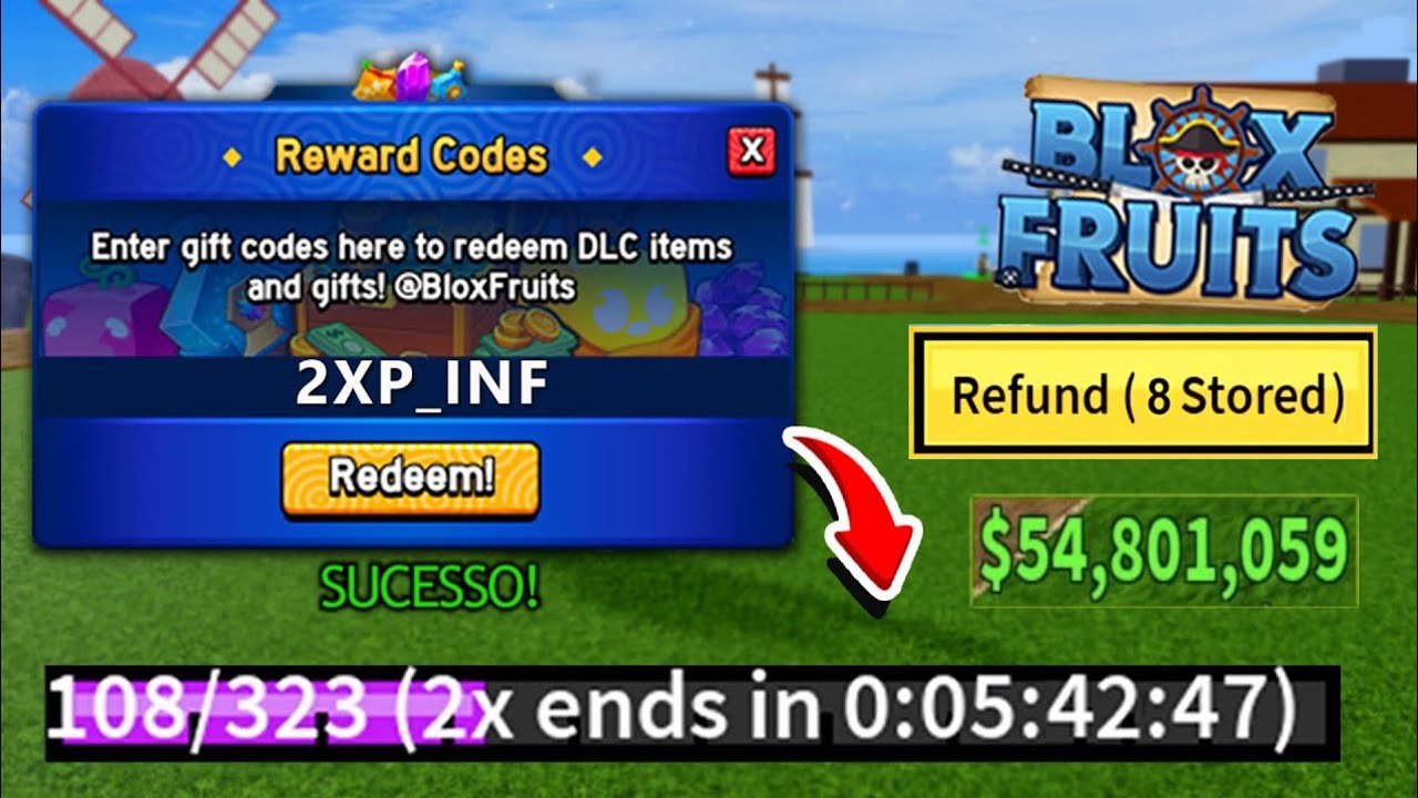 *NEW CODES* ALL NEW WORKING CODES IN BLOX FRUITS 2024! BLOX FRUITS ...