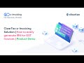 Cleartax einvoicing solution  how to easily generate irn for gst invoices  product demo