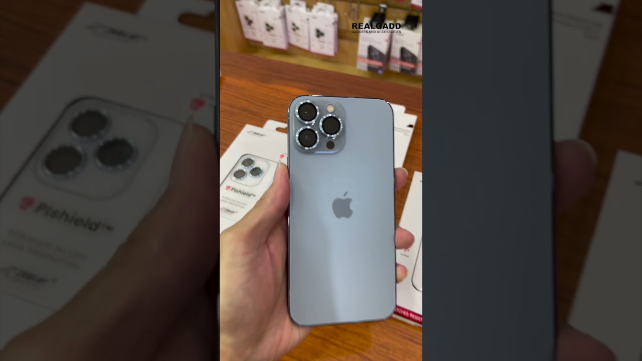 ครอบเลนส์กล้อง ZEELOT LENS PROTECTOR IPHONE 13 PRO IPHONE 13 PRO MAX สี สี sierra blue 