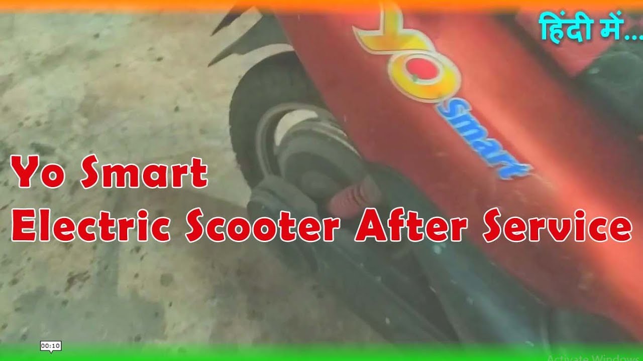 Yo Smart Electric Scooter After Service 