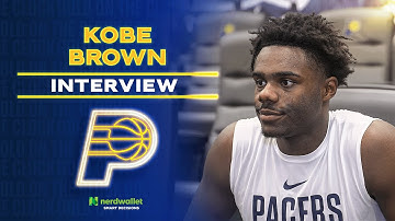 Indiana Pacers Pre-Draft Workouts: Kobe Brown One-on-One Interview (May 12, 2023)