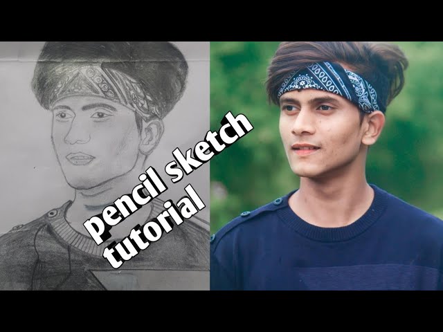 How to draw a boy, Pencil sketch for beginners