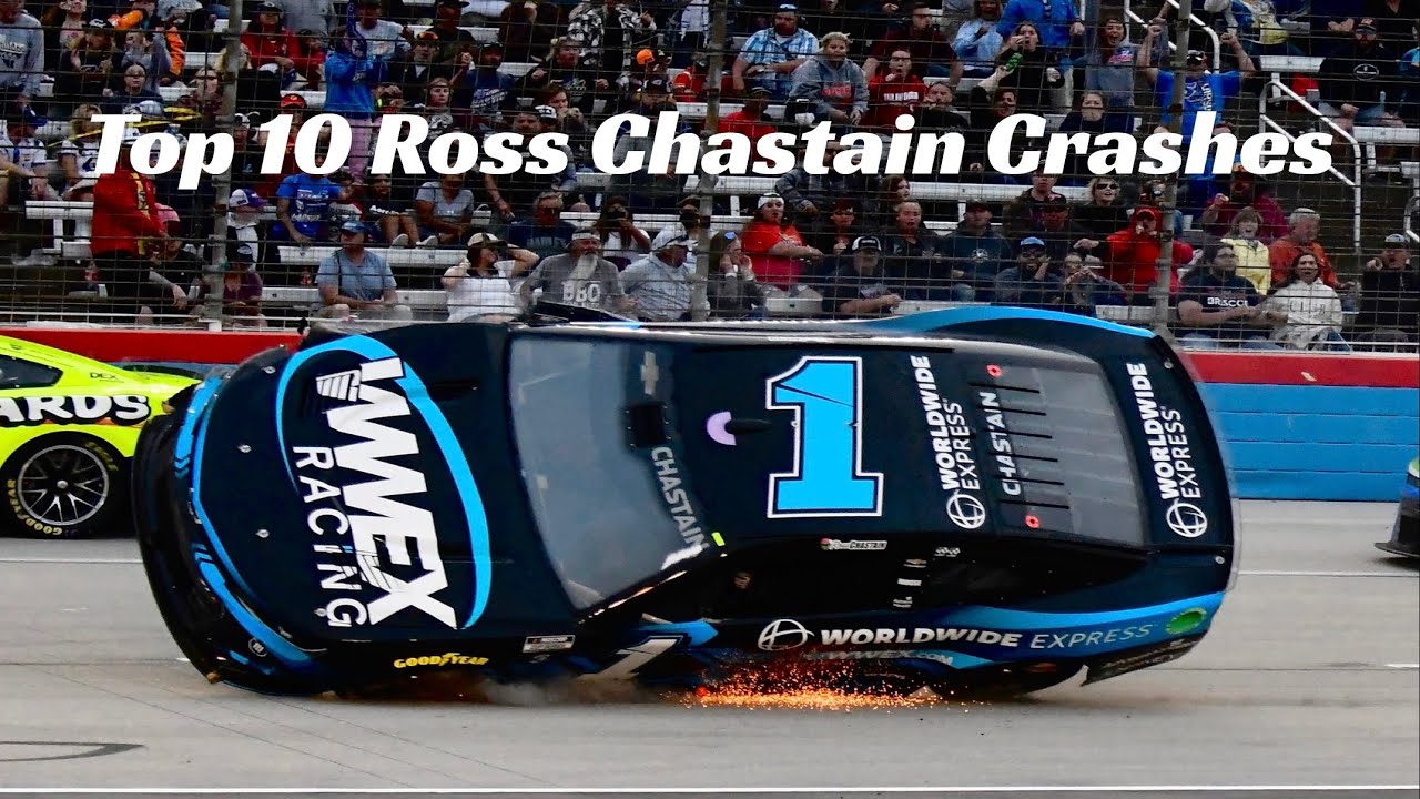 Top 10 Ross Chastain NASCAR Crashes