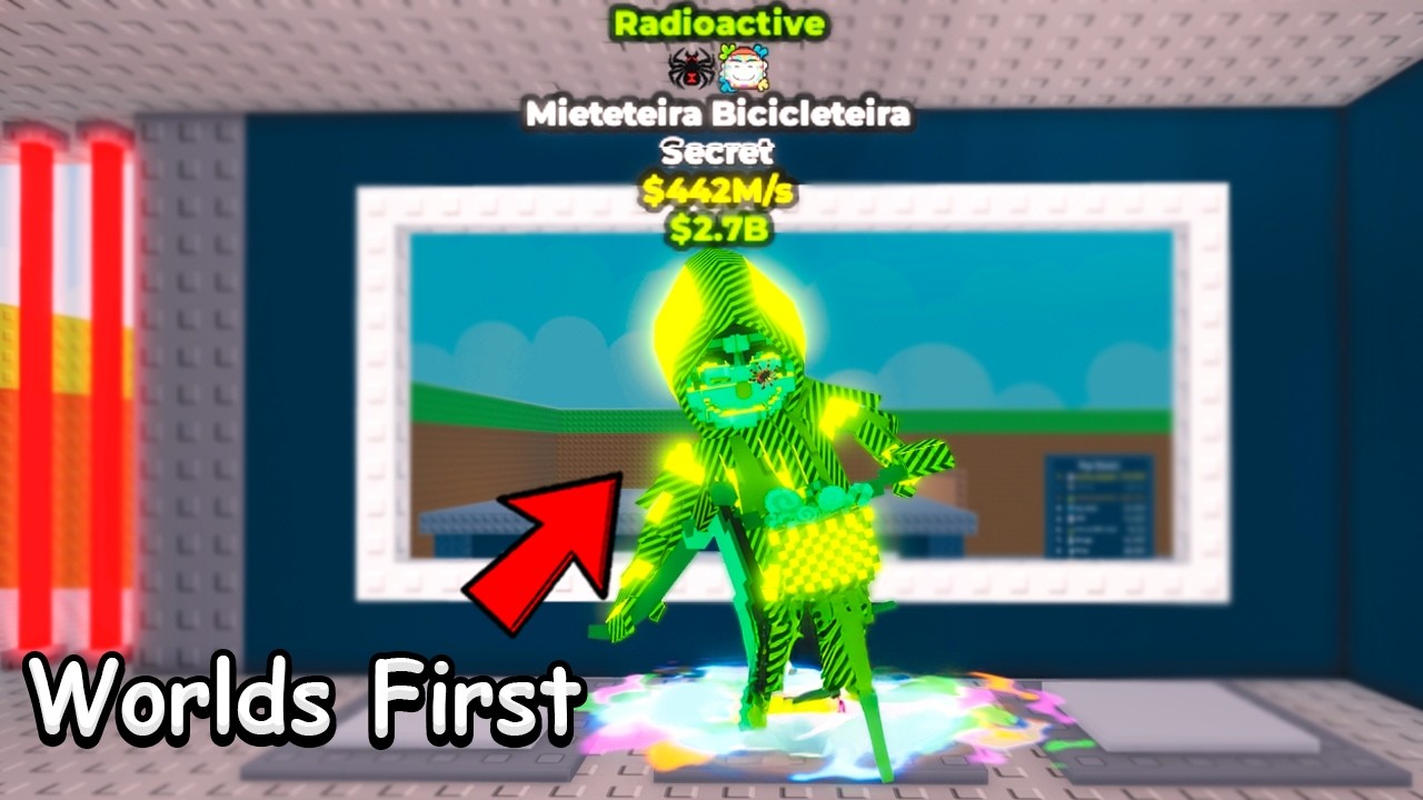 Я получил первый в мире модифицированный секрет в игре Steal A Brainrot...