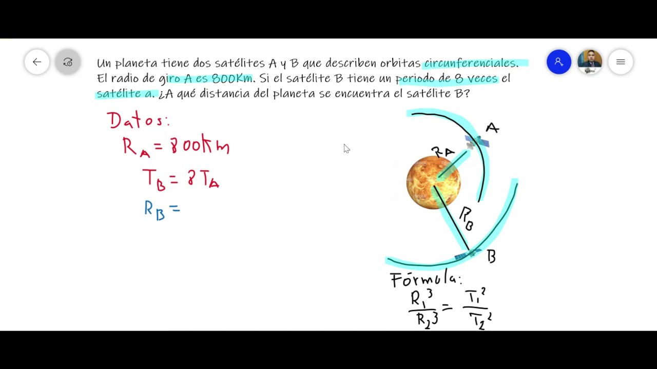 Las Leyes de Kepler - Ejercicio 1 - YouTube