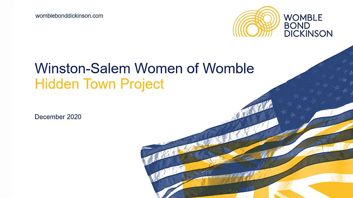 Winston-Salem Women of Womble  Hidden Town Project