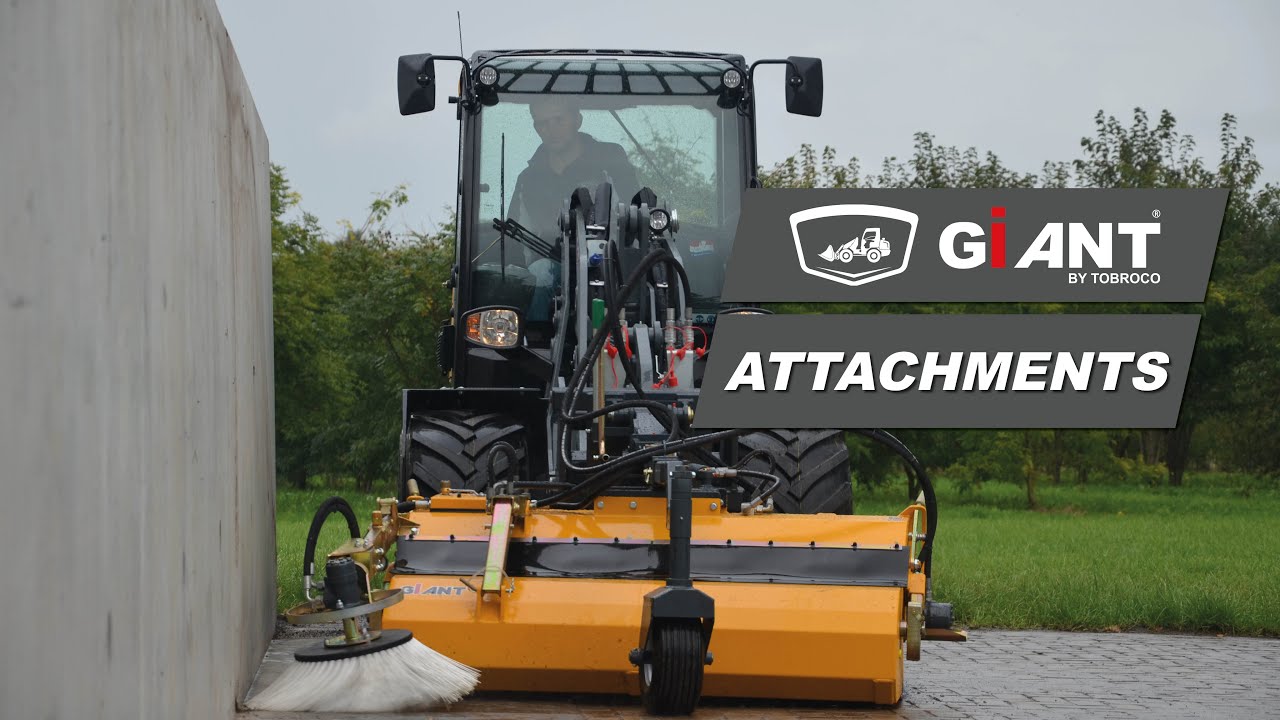 KEEP IT CLEAN WITH GIANT SWEEPERS!