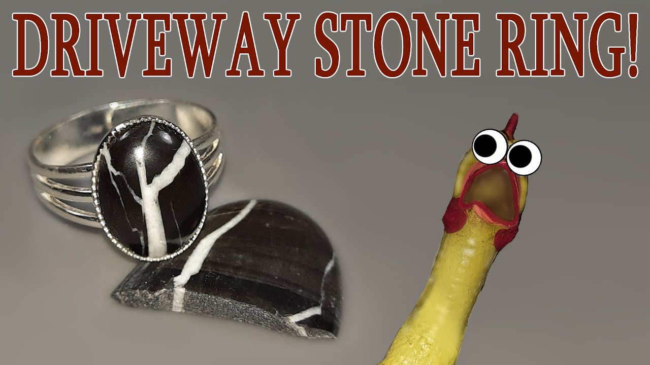 Make Your Own Driveway Stone Ring!! YouTube