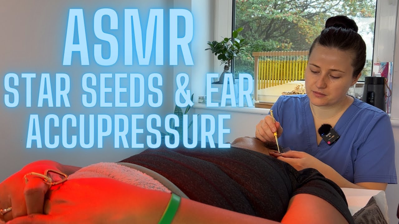 ASMR Star Seeds Акупрессура ушей 💫