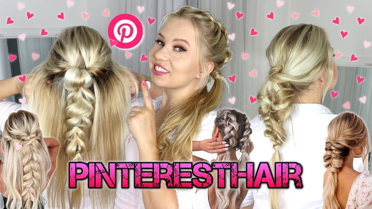 Léto2020: Zkouším účesy z PINTERESTU!