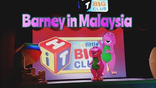 Johor Bahru Malaysia Hello Kitty Town and The Little Big Club 2014 October Barney Show