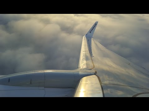 *ON BOARD GO-AROUND!* EI-GDO LPL-DUB Aborts landing due to Bird Strike!