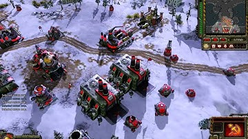 Command And Conquer Red Alert 3 Uprising Skirmish 1v3 2