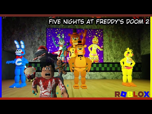 Roblox - Five Nights At Freddy's Doom 2 - O foxy e o Toy Bonnie odeia-me :(  