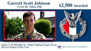 Garrett Johnson - 2019 Eagle Scout Service Project of the Year