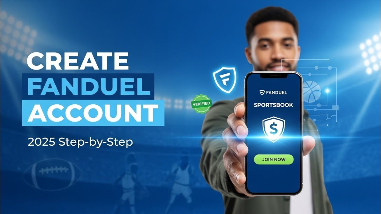 How to Create a FanDuel Sportsbook Account (2025 Step-by-Step)