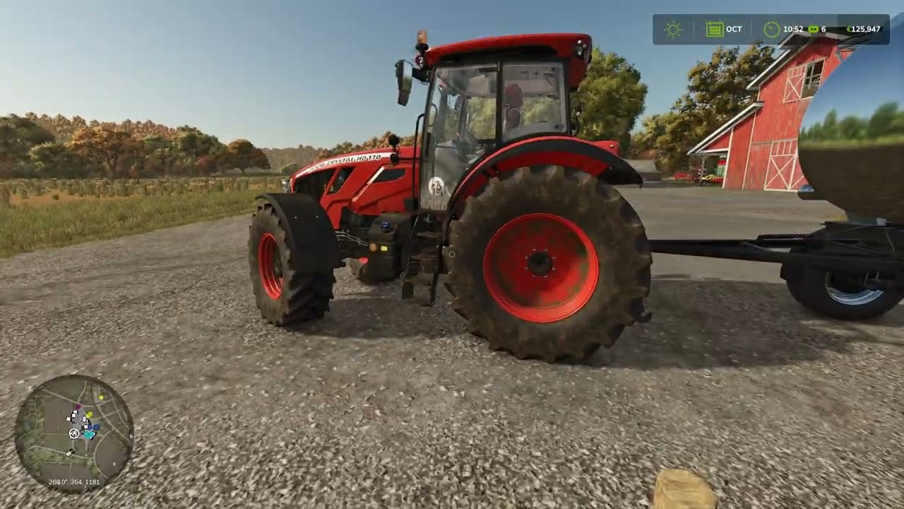 From Old Barn to New Cow Farm  FS25 Tractor Animal Transporter