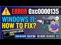 How to Fix Error 0xC0000135 Windows 11