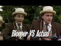 Bloopers vs actual scene  doctor who