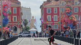 Nice Côte d'Azur avant l'ouverture de carnaval
