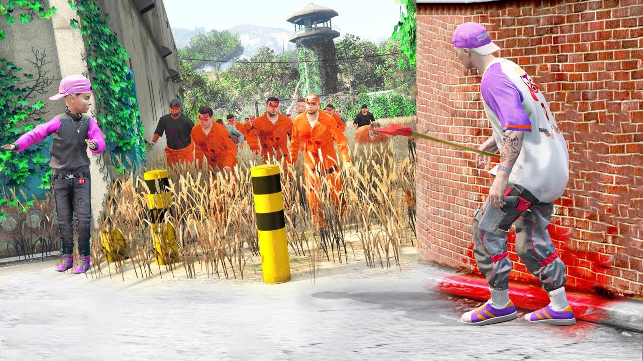 Evadez din INCHISOARE in APOCALIPSA ZOMBI in GTA 5!