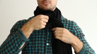 5 Ways to Tie a Scarf: Men's Style Tips